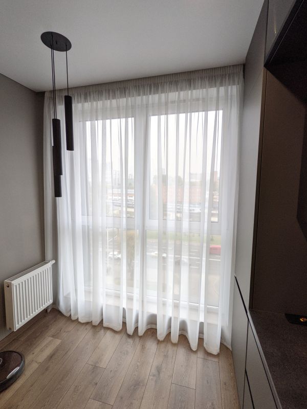 Spring Curtain Installation